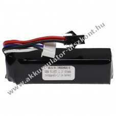 Helyettest modell / RC Akku 11.1V, Li-Polymer, 400mAh, SM csatlakoz