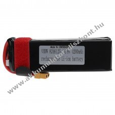 Helyettest modell / RC Akku 14.8V, Li-Polymer, 4200mAh, XT60 csatlakoz