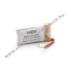 Helyettest Akkumultor Quadcopter U841-1 Li-Ion, 3.7V, 450mAh