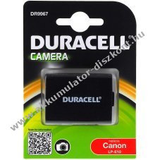 Duracell Akkumultor Canon PowerShot SX40 HS (Prmium termk)