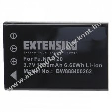 Helyettest EXTENSILO Akkumultor Fujifilm FinePix F11 tpus NP-120 1800mAh