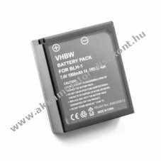 Helyettest fnykpez Akkumultor Olympus tpus BLH-1 1900mAh