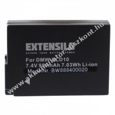 Helyettest EXTENSILO Akkumultor Panasonic tpus DMW-BLD10 950mAh