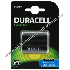 Duracell Akkumultor Panasonic tpus CGA-S006