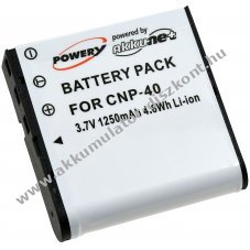 Praktica DVC 10.10 helyettes�t� Akkumul�tor 3,7V 1250mAh 4,6Wh Li-Ion
