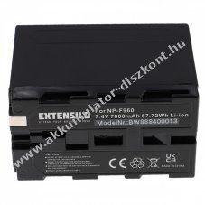 Helyettest EXTENSILO Akkumultor Sony tpus NP-F960 7800mAh