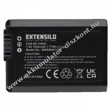 Helyettest EXTENSILO Akkumultor Sony tpus NP-FW50 1050mAh