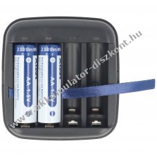 2db Li-ion Akkumultor s 1db tlt a Leica DISTO X4, Disto X3, Disto 510 lzeres tvolsgmrhz