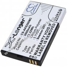 Akaso Seemor 200 helyettes�t� �jjell�t� t�vcs� Akkumul�tor 3,7V 3600mAh 13Wh Li-Ion