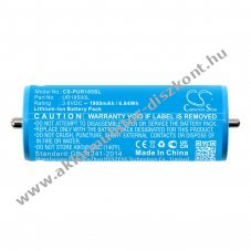 Braun Series 7 Series 9 Silk-�pil UR18500Y helyettes�t� epil�tor Akkumul�tor 3,6V 1900mAh 6,8Wh Li-Ion