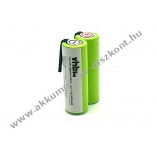 Helyettest Akkumultor Philips HQ6852 2.4V, 2000mAh