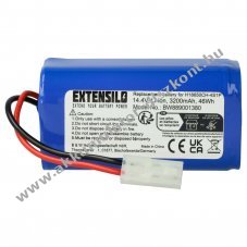 Helyettest EXTENSILO Akkumultor Xiaomi Mi Robot Vacuum Mop tpus H18650CH-4S1P 3200mAh - Kirusts!
