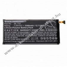 Helyettest Akkumultor LG tpus BL-T37 3300mAh