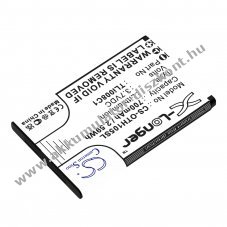 Alcatel OneTouch 1054 TLi008C1 helyettes�t� mobiltelefon Akkumul�tor 3,7V 700mAh 2,6Wh Li-Ion