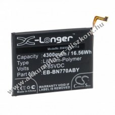 Helyettest Akkumultor Samsung Galaxy Note 10 Lite tpus SM-N770F tpus EB-BN770ABY, 4300mAh
