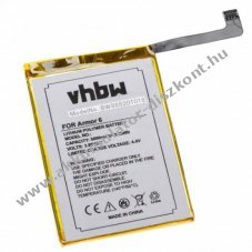 Helyettest Akkumultor Ulefone Armor 6, 6E 5000mAh
