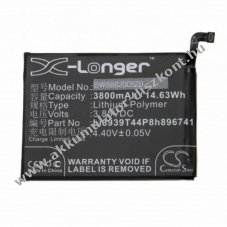 Helyettest Akkumultor ZTE Blade Max View tpus Li3939T44P8h896741, 3800mAh