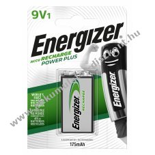 ENERGIZER Power Plus HR22  9V 175mAh Akkumultor