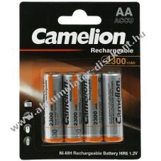 Camelion HR6 AA Mignon ceruza Akkumultor egr, tvirnyt fnykpezgp, borotva stb. 2300mAh 4db/csom.