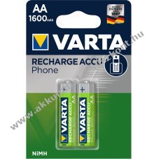 Varta Mignon ceruza Akkumultor AA HR6 1600mAh 2db/csom