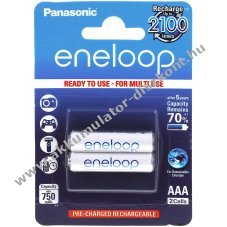 Panasonic eneloop Akku AAA 2db/csom. (BK-4MCCE/2BE)