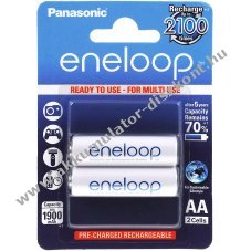 Panasonic eneloop Akku AA  2db/csom. (BK-3MCCE/2BE)