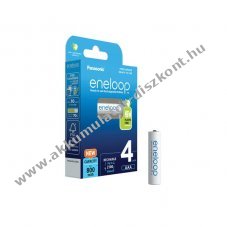 Panasonic eneloop AAA, mikro Akkumultor 800mAh 4db/csomag (BK-4MCDE/4BE)