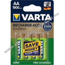 Varta Endless ceruza Akkumultor Mignon AA H6 R2U 1900mAh 4db/csom.