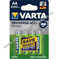 Varta ceruza Akkumultor AA Mignon Ready to Use tpus 56706 2100mAh 4db/csomag