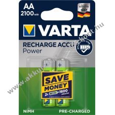 Varta AA ceruza Akkumultor Ready to Use 2100 mAH 2db/csomag