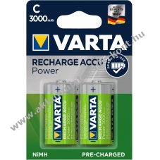 Varta Ready to Use 56714 Baby bbi C LR14 HR14 Akkumultor 3000mAh NiMH 2db/csom.