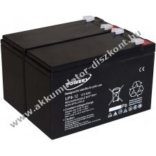 Powery lom zsels Akkumultor sznetmenteshez APC Smart-UPS SUA750I 12V 9Ah (helyettesti 7,2Ah / 7Ah is)