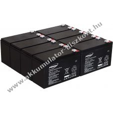 Powery lom zsels Akkumultor sznetmenteshez APC Smart-UPS SUA3000RMXLI3U 12V 9Ah (7,2Ah / 7Ah is)