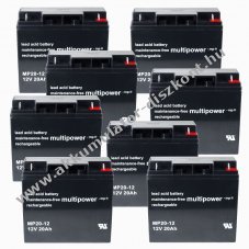 Multipower helyettest lom sznetmentes Akkumultor APC Smart-UPS 5000 Rackmount/Tower 20Ah (12V 18Ah is)