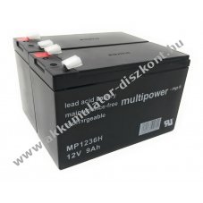 Powery lom Akkumultor MP1236H sznetmenteshez APC Back-UPS RS 1500 12V 9Ah (7,2Ah/7Ah is)