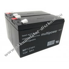 Powery lom Akkumultor MP1236H sznetmenteshez APC Back-UPS RS 1500 12V 9Ah (7,2Ah/7Ah is)