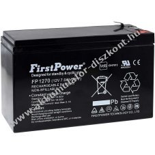 FirstPower lom zsels Akkumultor sznetmenteshez APC Power Saving Back-UPS BE550G-GR 12V 7Ah