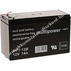 Ptakku (multipower) sznetmenteshez APC Power Saving Back-UPS ES 8 Outlet 12V 7Ah (7,2Ah is)