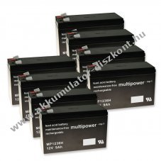 Powery lom Akkumultor MP1236H kompatibilis APC RBC26 12V 9Ah (7,2Ah/7Ah is)
