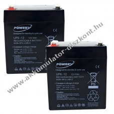 Powery lom zsels Akkumultor 12V 6Ah helyettesti APC RBC 20