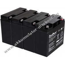 FirstPower lom zsels Akkumultor helyettesti a FIAMM FG21803 12V 18Ah VdS 4db/szett