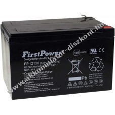 FirstPower lom zsels Akkumultor tpus FP12120 12V 12Ah VdS