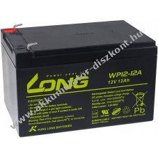 KungLong lom Akkumultor WP12-12A kompatibilis Panasonic LC-RA1212PG1
