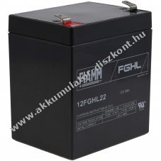 lom Akkumultor 12V 5Ah (FIAMM) tpus 12FGHL22 12V 5,0Ah