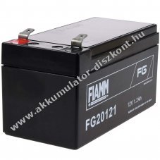 2db lom Akkumultor 12V 1,2Ah (FIAMM) tpus FG20121 VDS-minstssel - Kirusts!