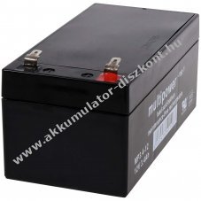 2db lom Akkumultor 12V 3,4Ah (Multipower) MP3,4-12 - VDS-minstssel