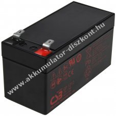 CSB Standby lom Akkumultor GP1212 VdS 12V 1200mAh 12V 1,2Ah