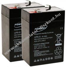 Powery ólom zselés Akkumulátor helyettesíti APC RBC 1