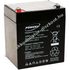 Powery lom zsels Akkumultor 12V 6Ah (helyettesti 4,5Ah, 5Ah)
