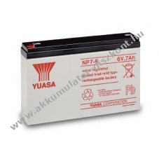 YUASA etet haj ptakku 6V 7Ah